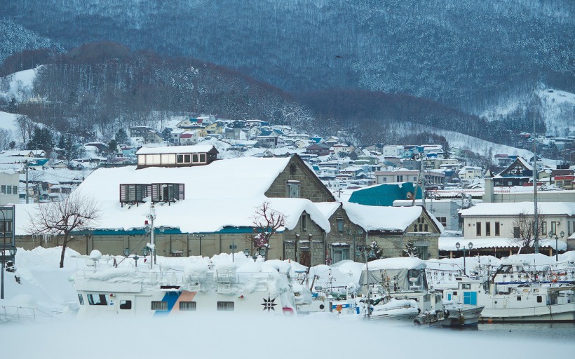 日本北海道小樽冬季唯美雪景桌面壁纸 第4页